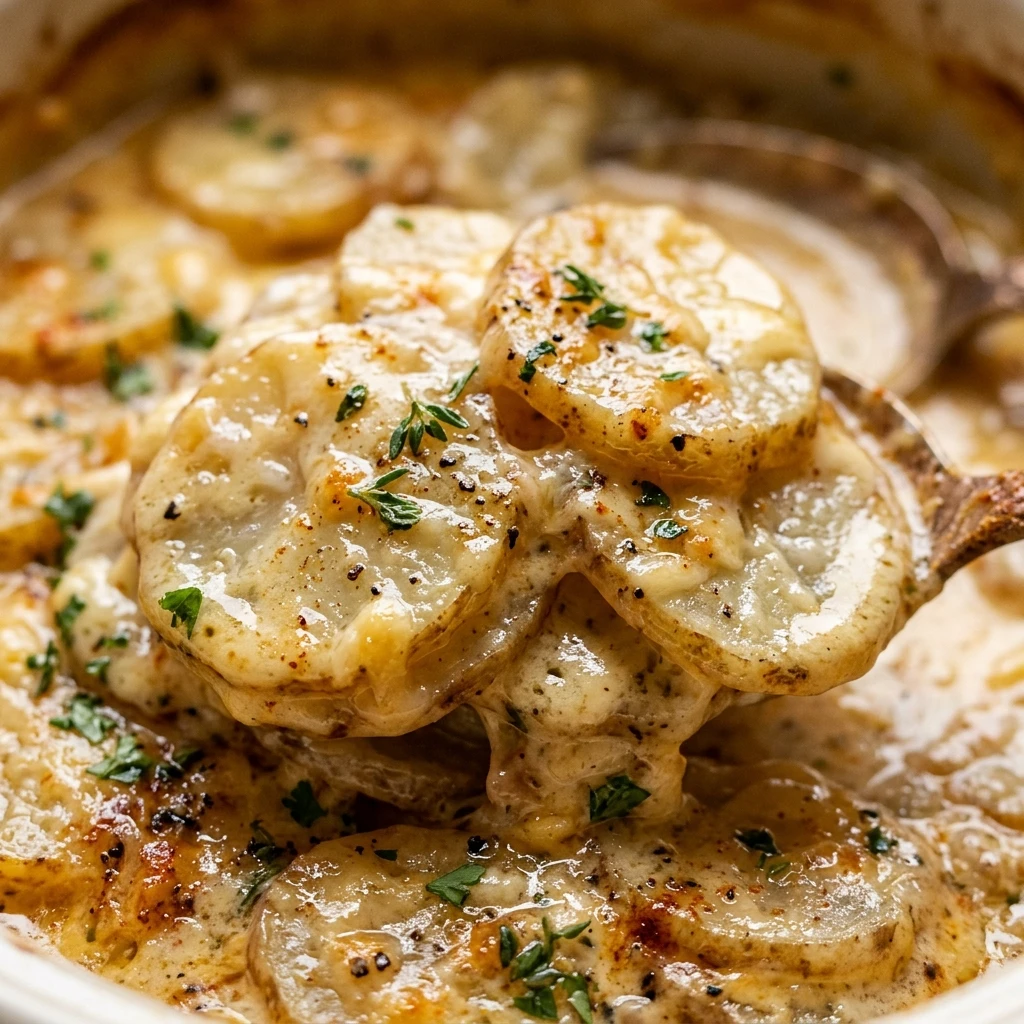Crockpot Scalloped Potatoes