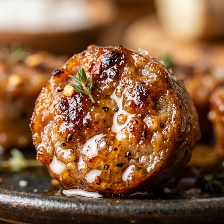 Hot Honey Sausage Bites