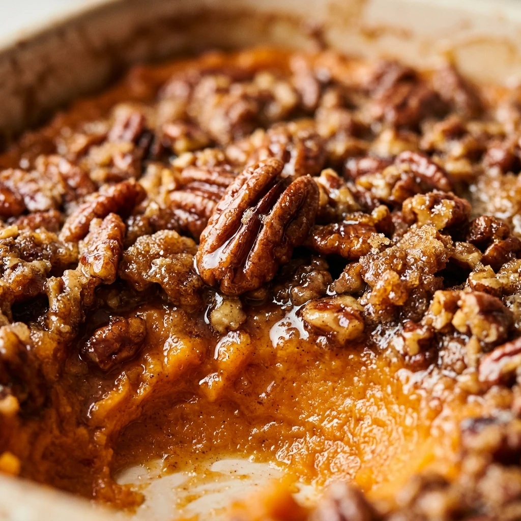 Southern Maple Sweet Potato Casserole