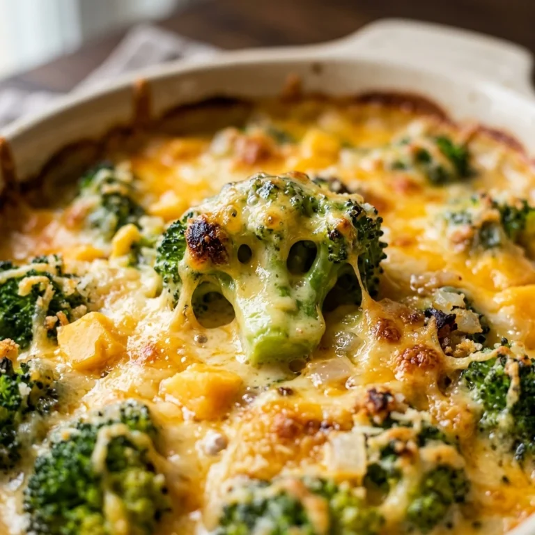 The Best Broccoli Cheese Casserole